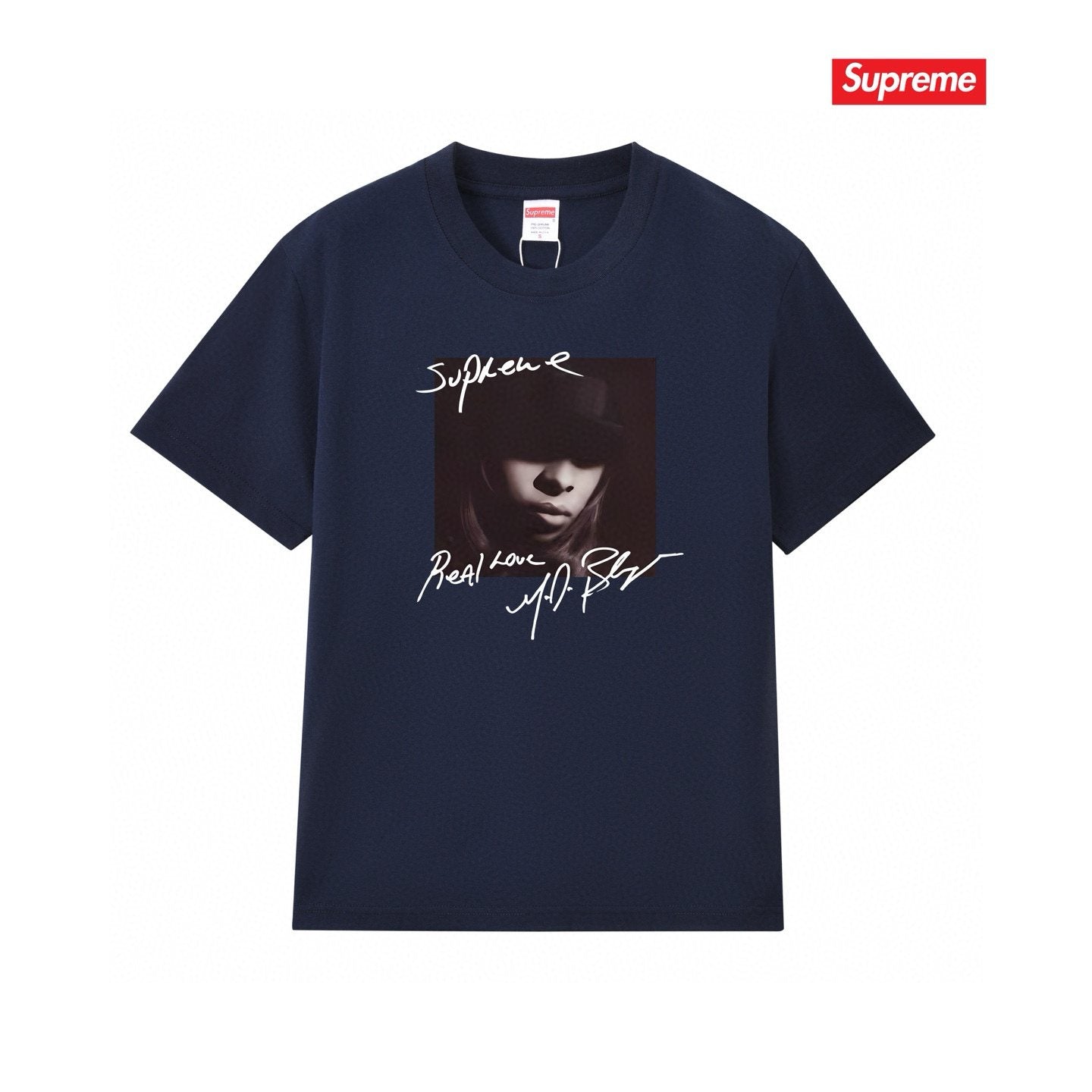 Supreme Portrait Signature Graphic T-Shirt — front