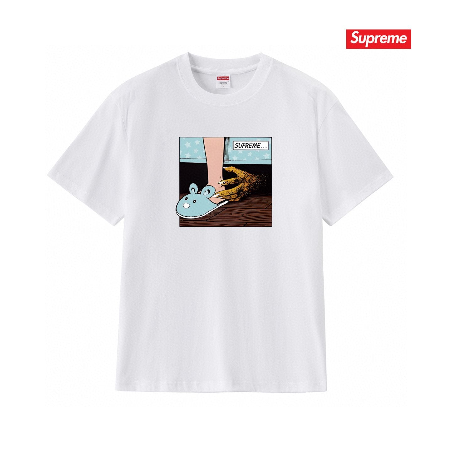 Supreme Comic Panel Graphic T-Shirt — front