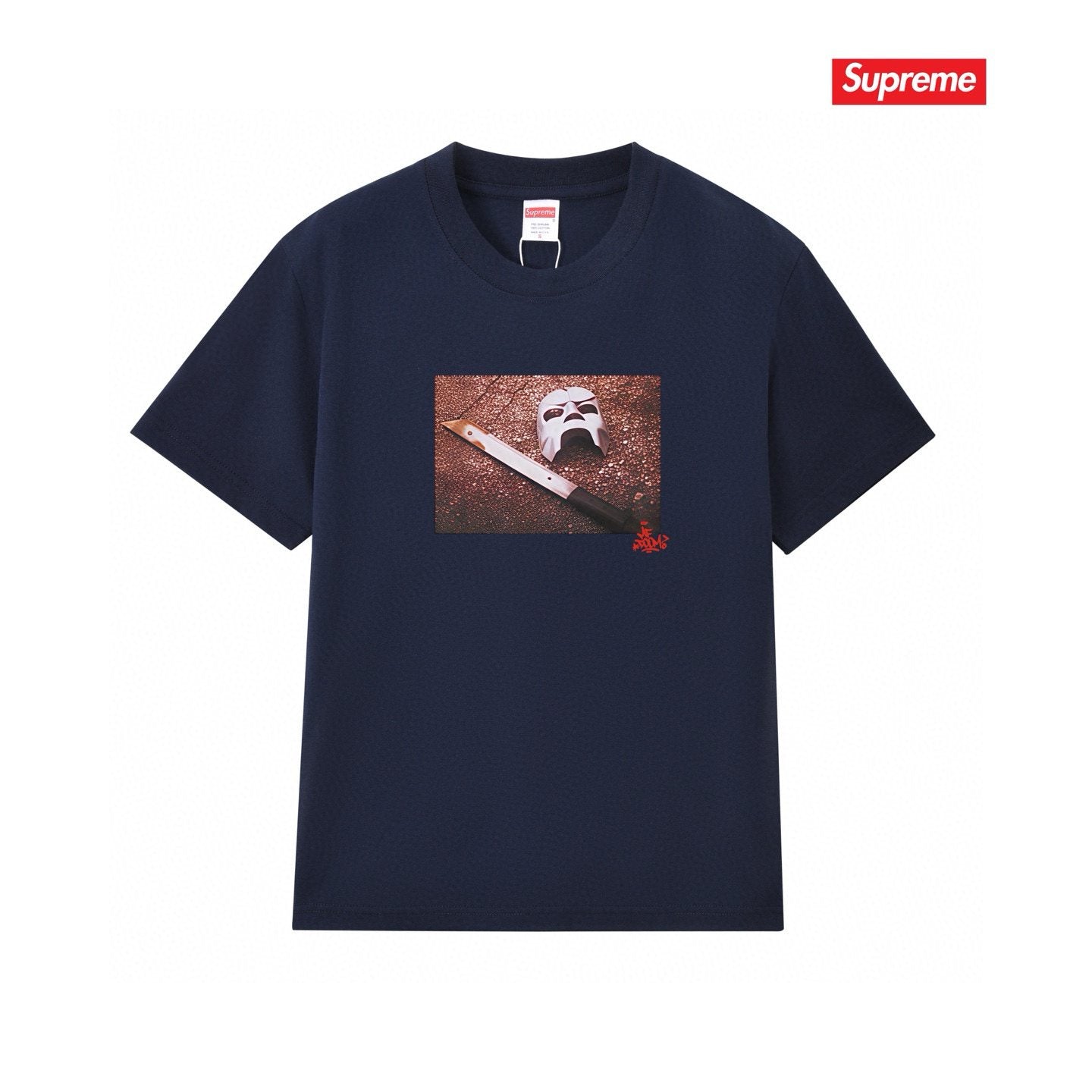 Supreme Photo & Graffiti Graphic T-Shirt — front