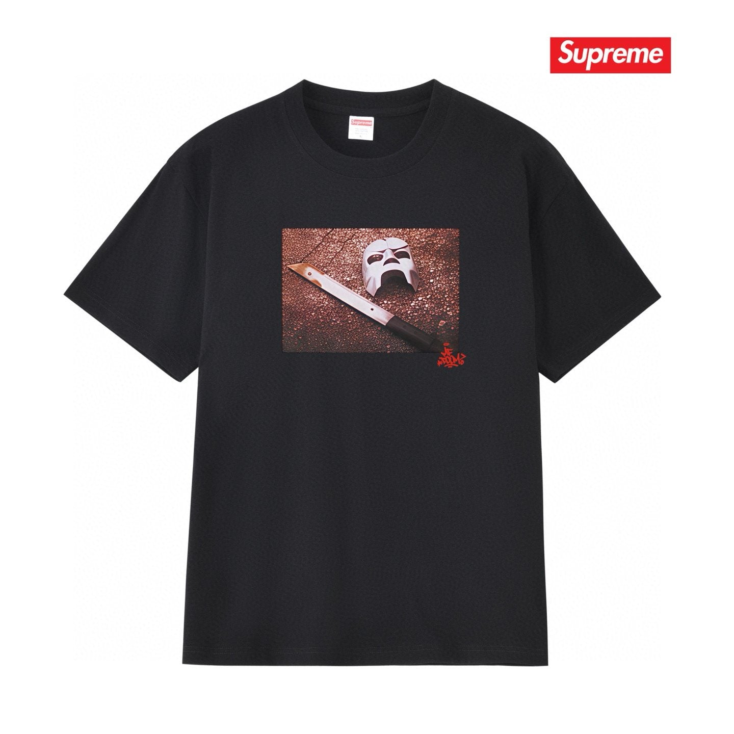 Supreme Photo & Graffiti Graphic T-Shirt — front