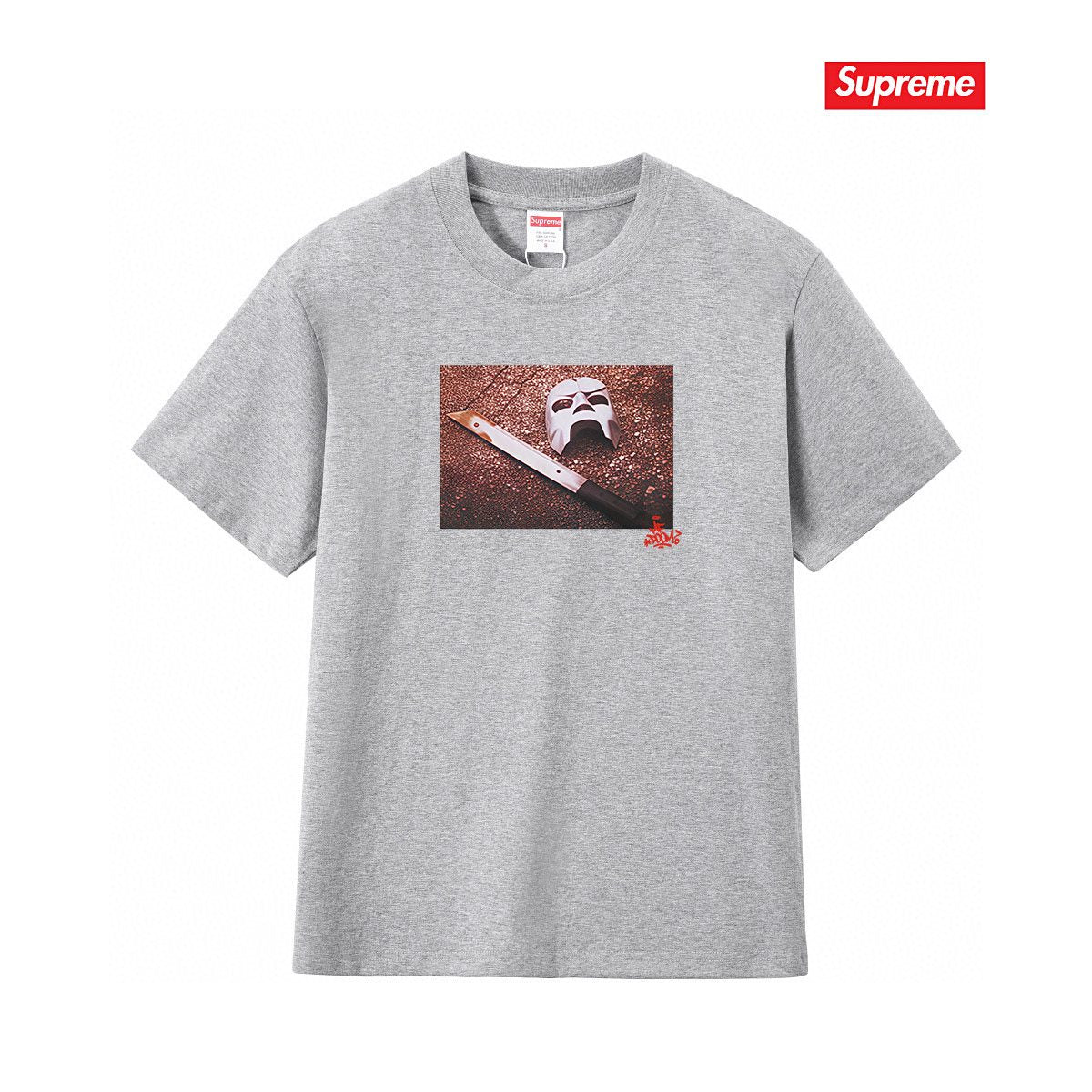 Supreme Photo & Graffiti Graphic T-Shirt — front