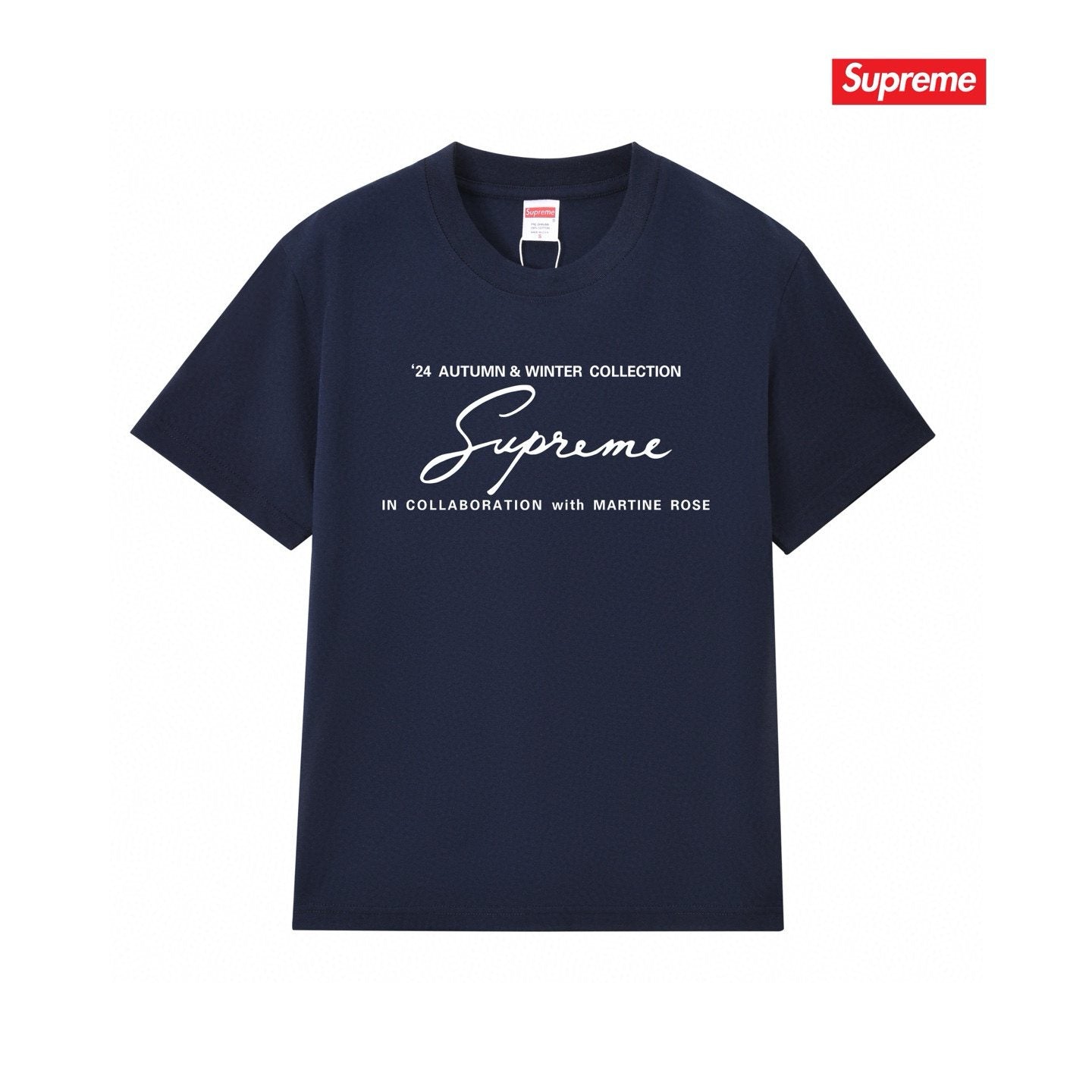 Supreme Front Graphic Short-Sleeve T-Shirt — front