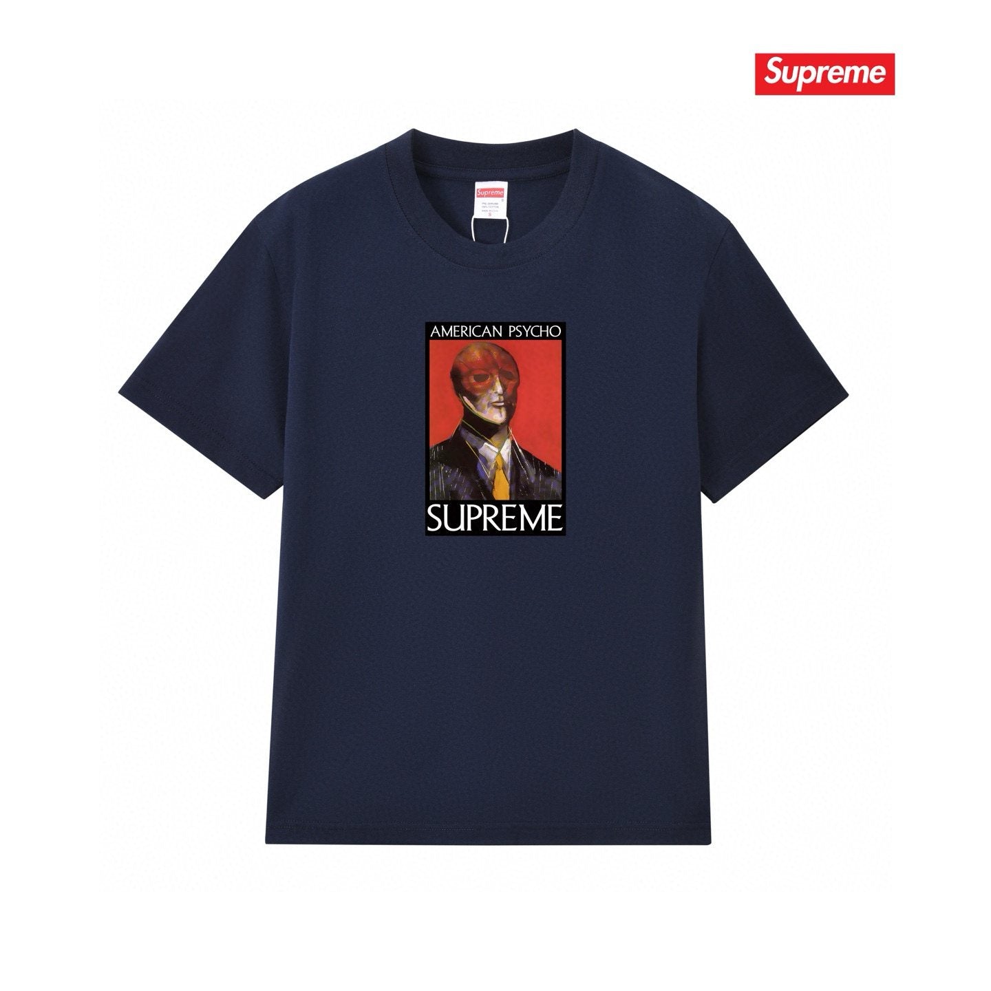 Supreme American Psycho Graphic T-Shirt — front