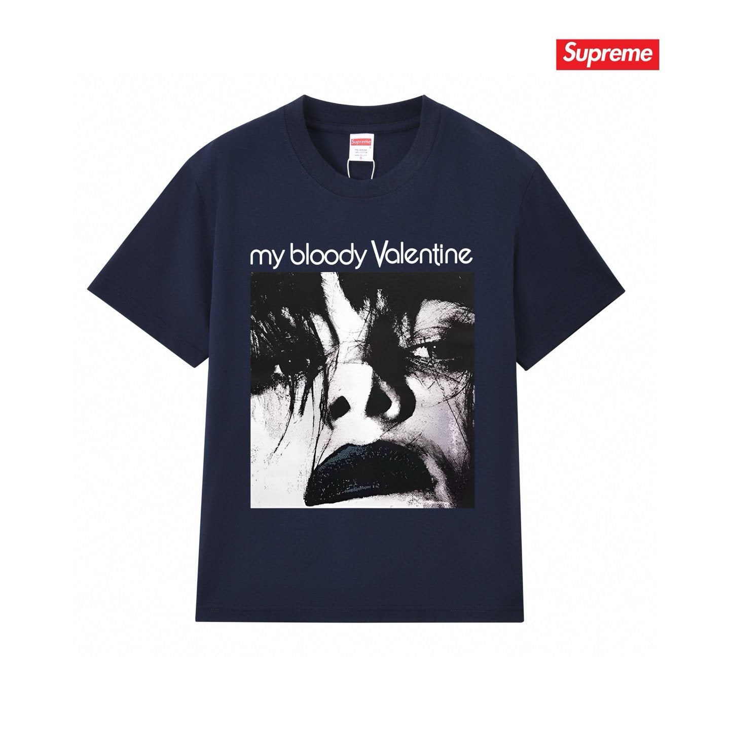 Supreme Front-and-Back Graphic T-Shirt — front