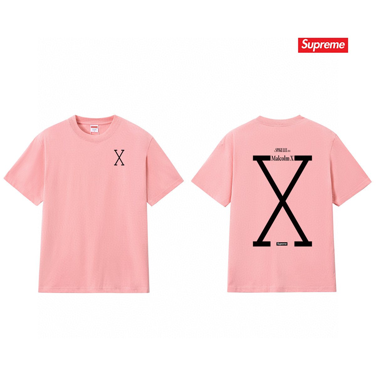 Supreme Front & Back Graphic Short-Sleeve T-Shirt — comparison