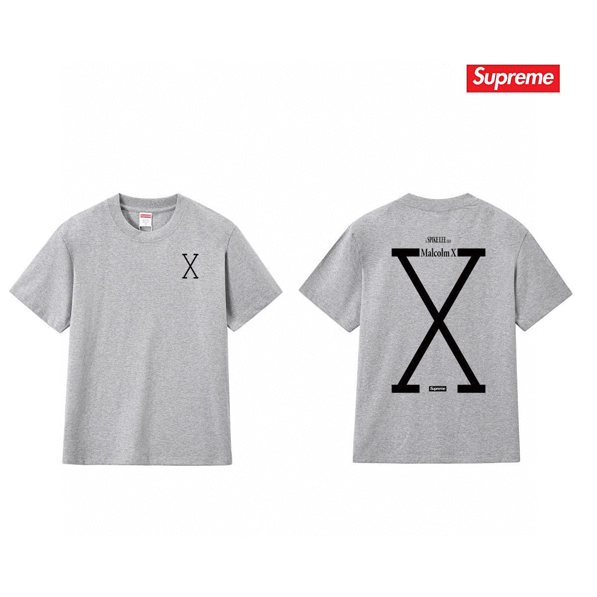 Supreme Front & Back Graphic Short-Sleeve T-Shirt — comparison