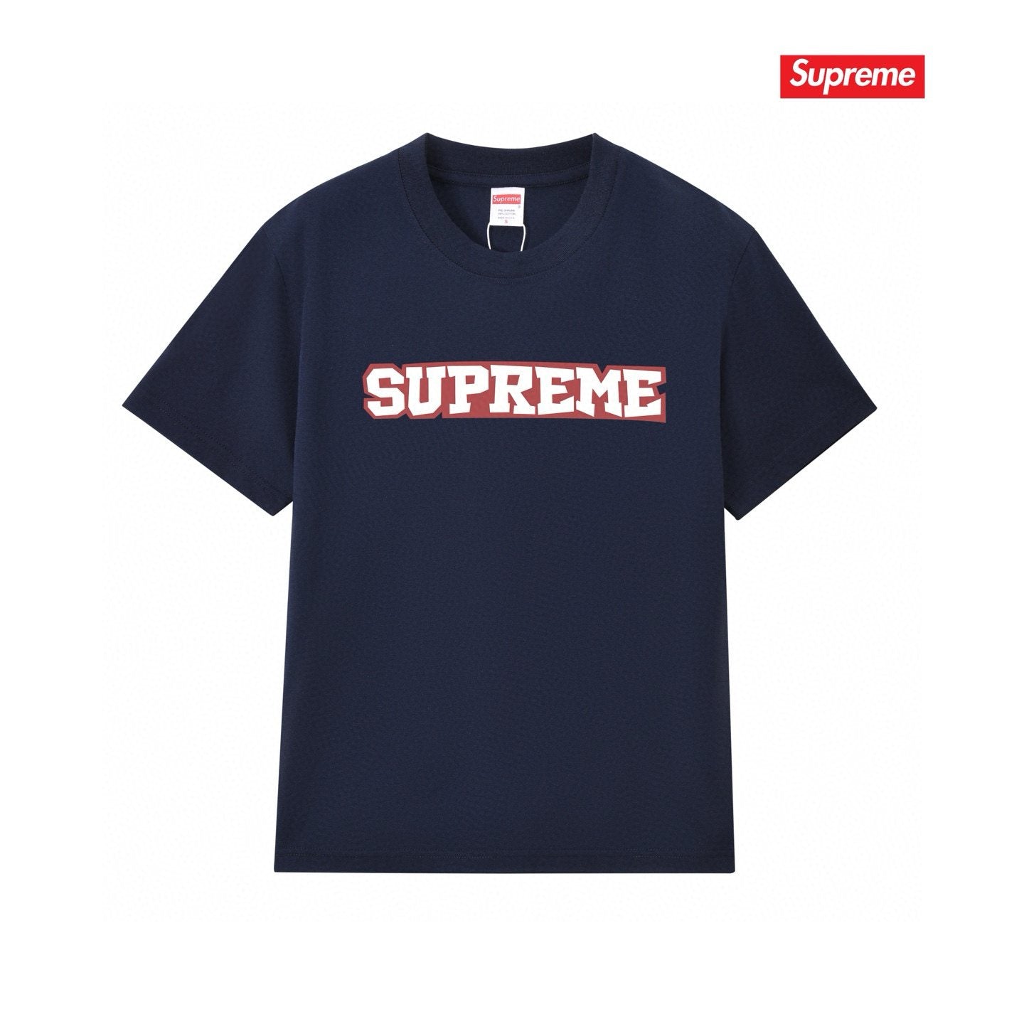 Supreme Arched Front Graphic Short-Sleeve T-Shirt — front