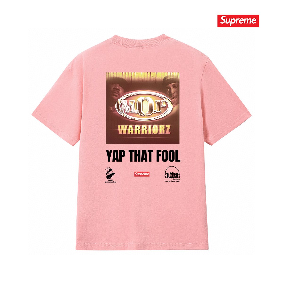 Supreme Front & Back Graphic T-Shirt — back