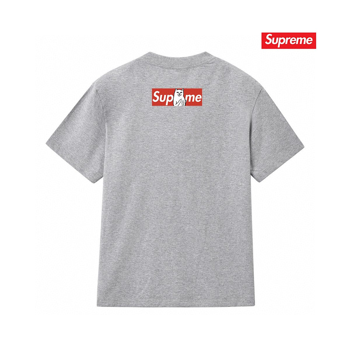 Supreme Cat Graphic Short-Sleeve T-Shirt — back