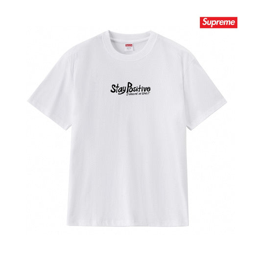 Supreme StayPositive Affirmation Graphic T-Shirt — hero