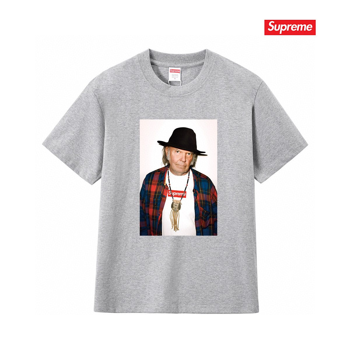 Supreme Portrait Graphic Short-Sleeve T-Shirt — front