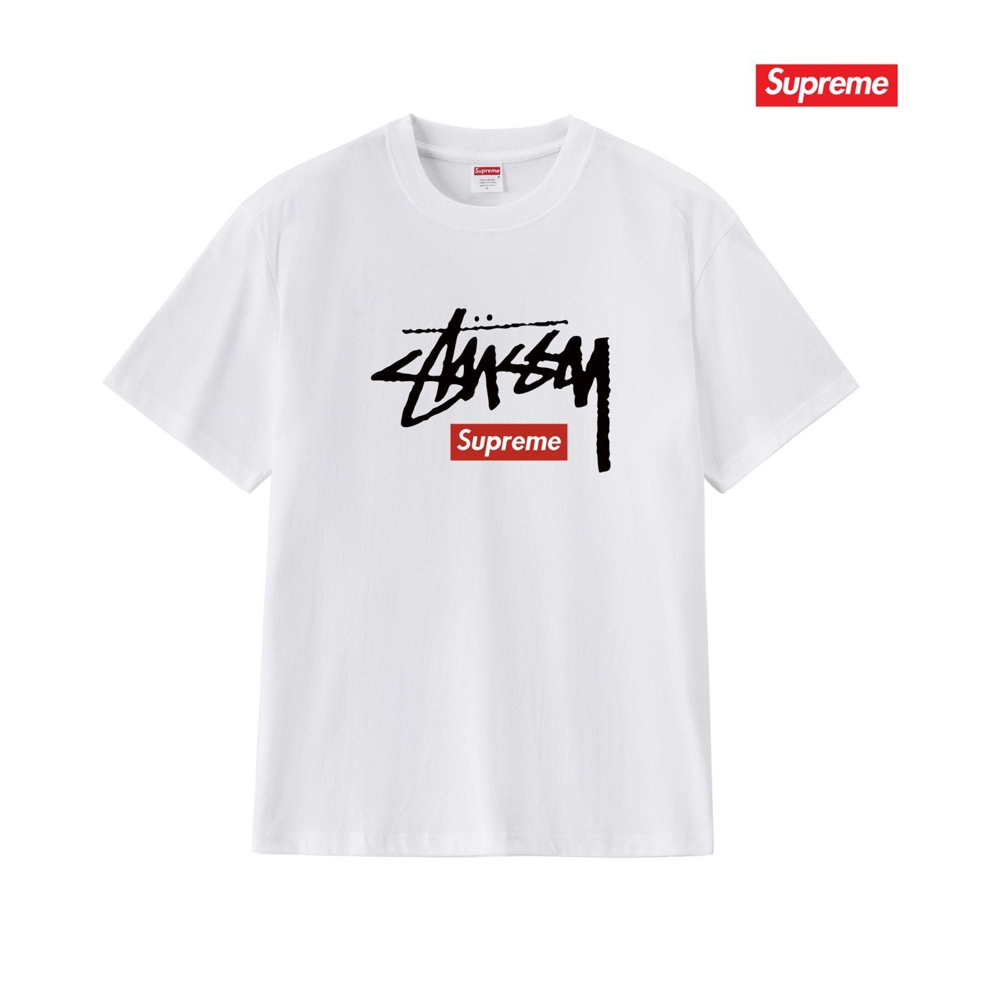 Supreme Front Graphic Short-Sleeve T-Shirt — front