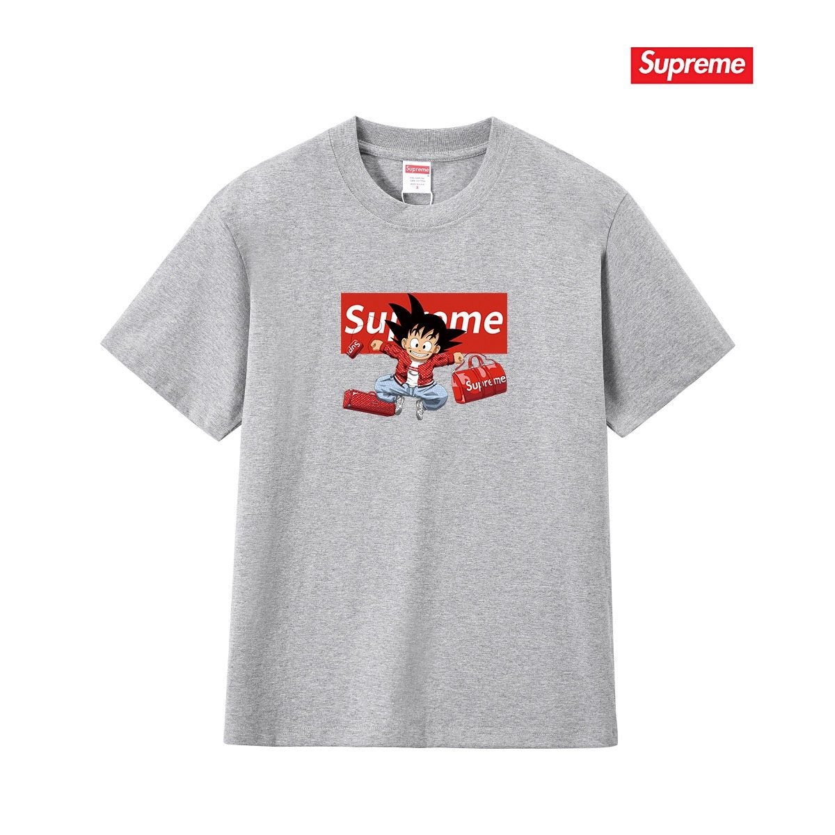 Supreme Anime Graphic Short-Sleeve T-Shirt — front