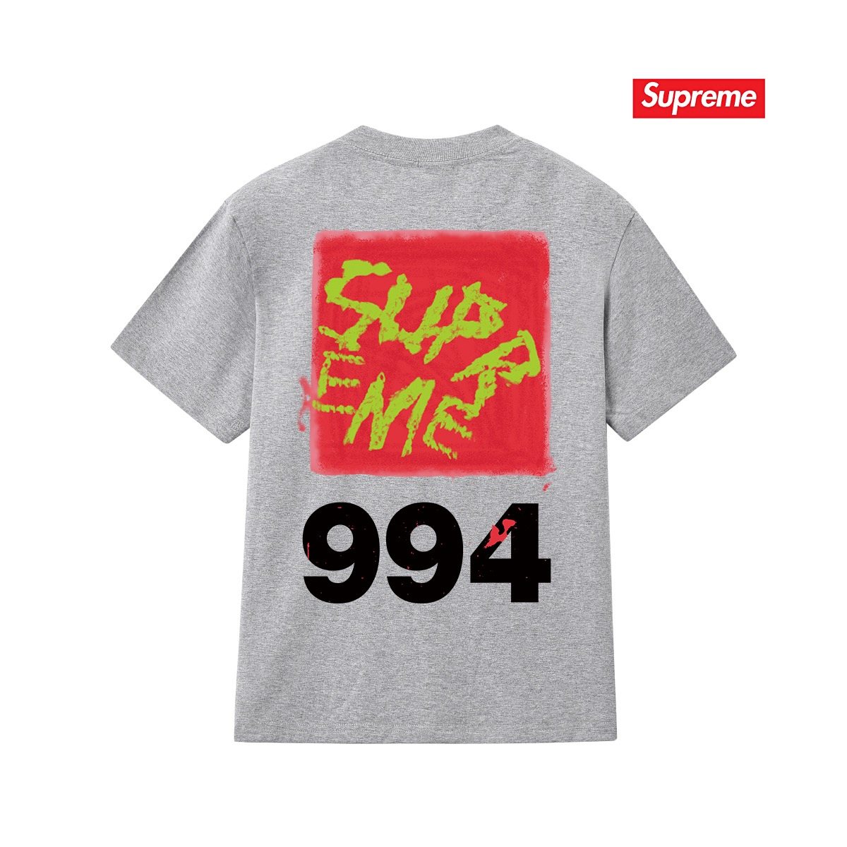 Supreme Back Graphic Short-Sleeve T-Shirt — back
