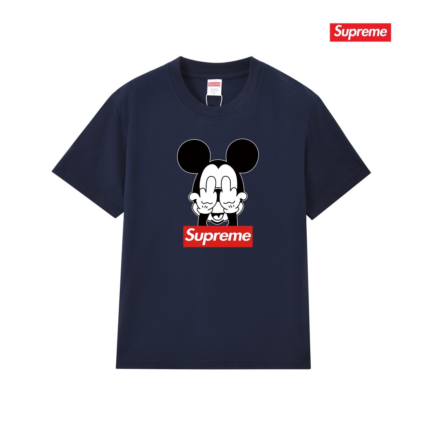 Supreme Mickey Character Graphic T-Shirt — front