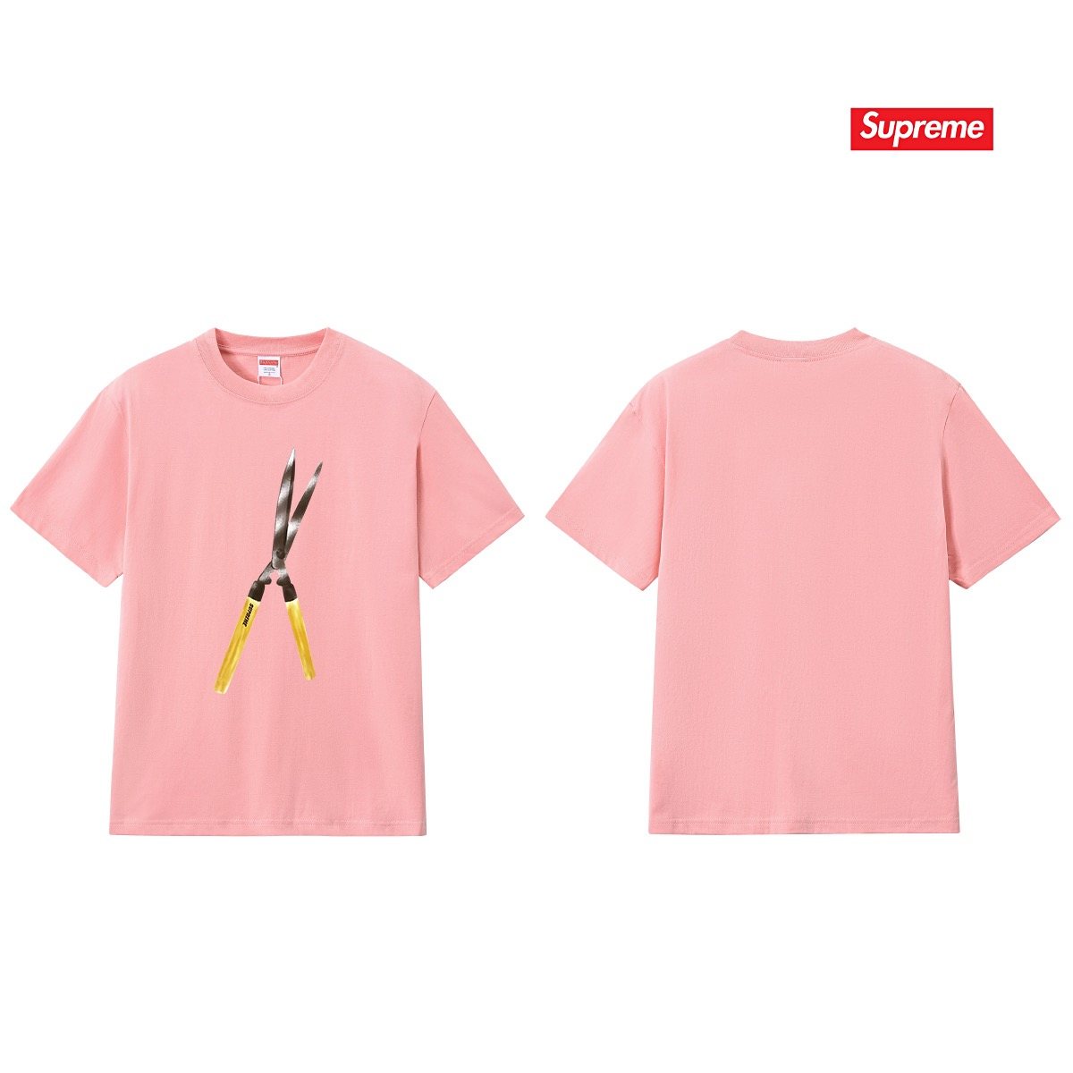 Supreme Pruning Shears Graphic T-Shirt — comparison