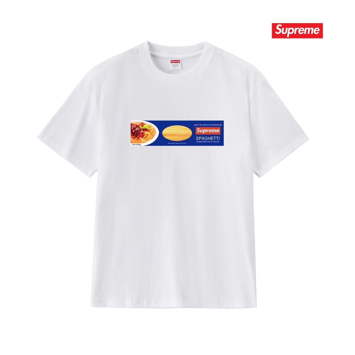 Supreme Spaghetti Graphic T-Shirt — front