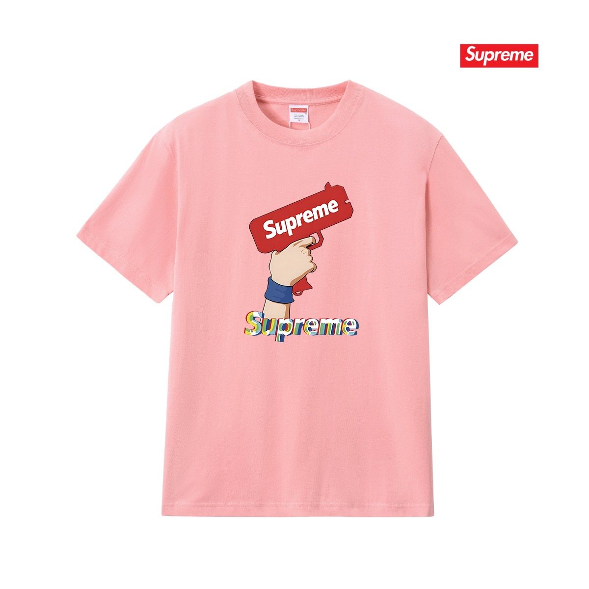 Supreme Front Graphic Short-Sleeve T-Shirt — front