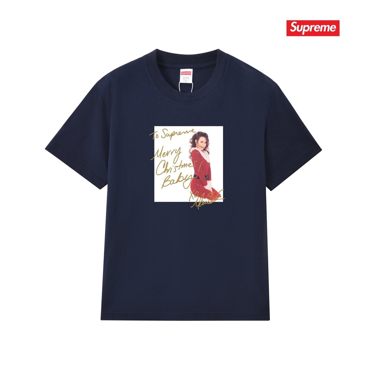 Supreme Christmas Woman Graphic T-Shirt — front
