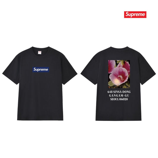 Supreme Flower Address Graphic T-Shirt — hero