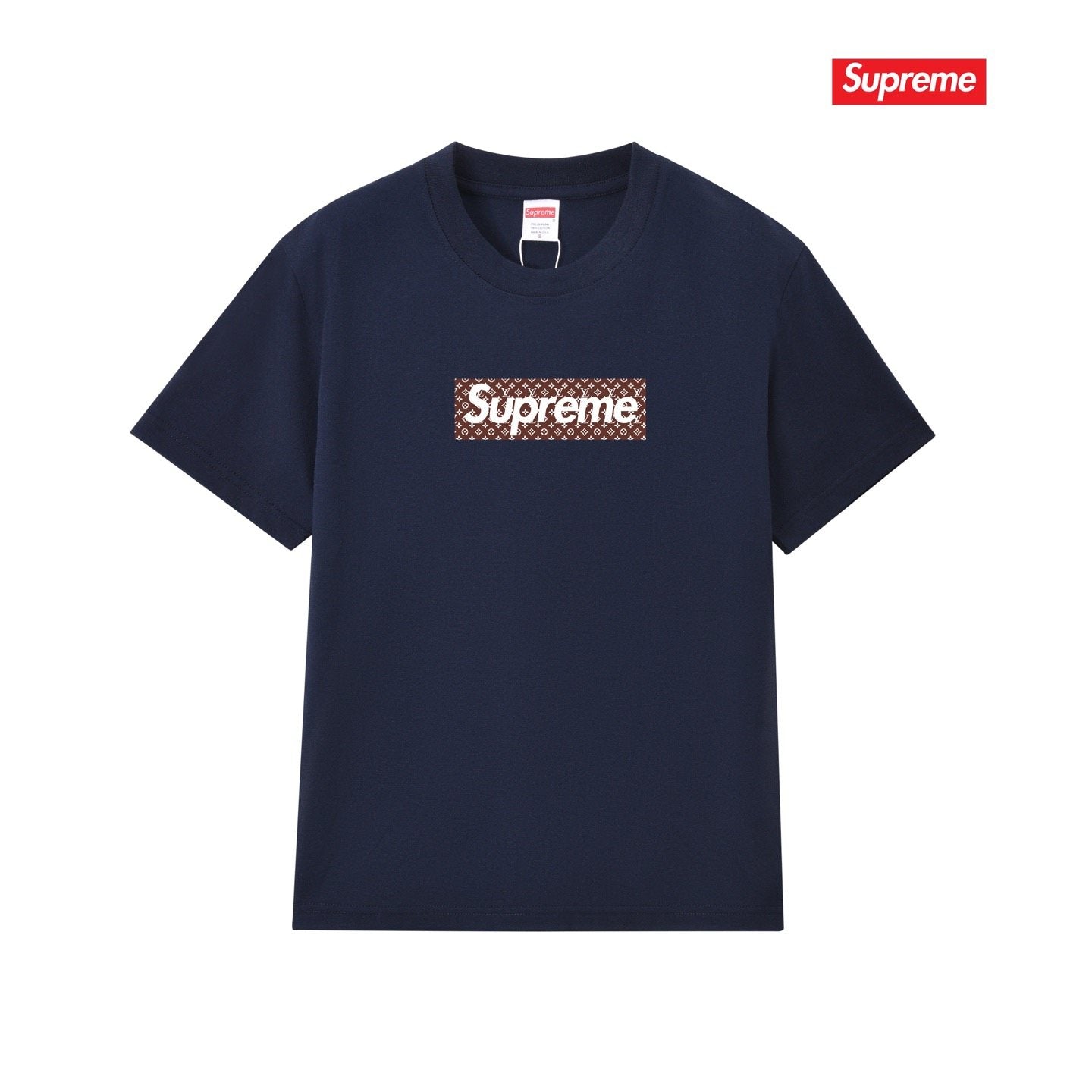 Supreme Patterned Box Graphic T-Shirt — front