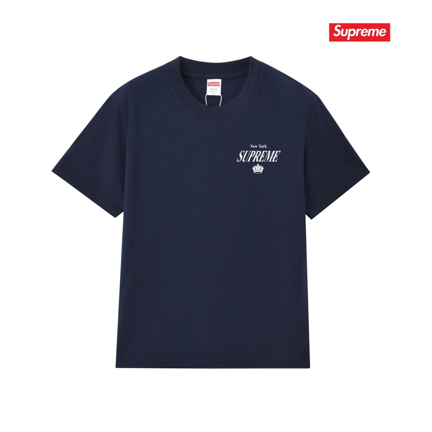 Supreme Front Chest and Back Graphic T-Shirt — front