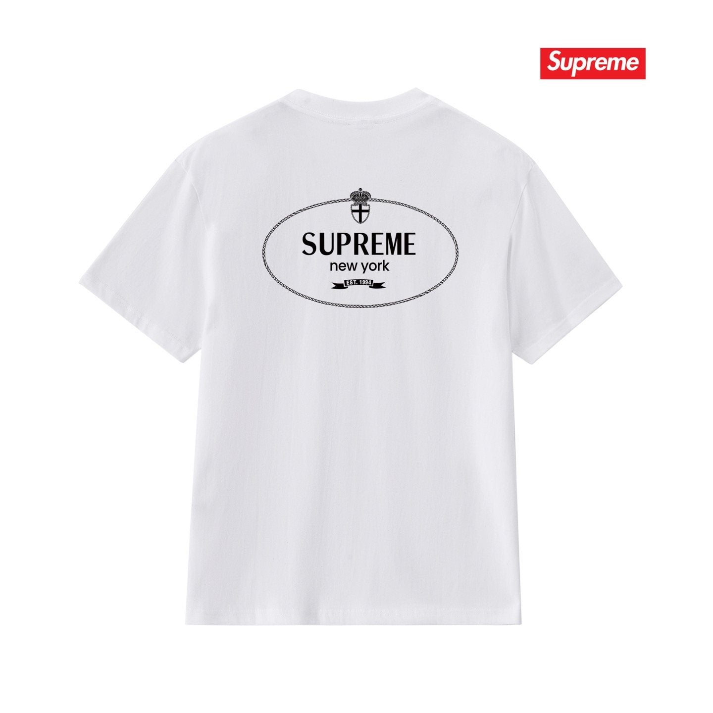 Supreme Front & Back Graphic T-Shirt — back