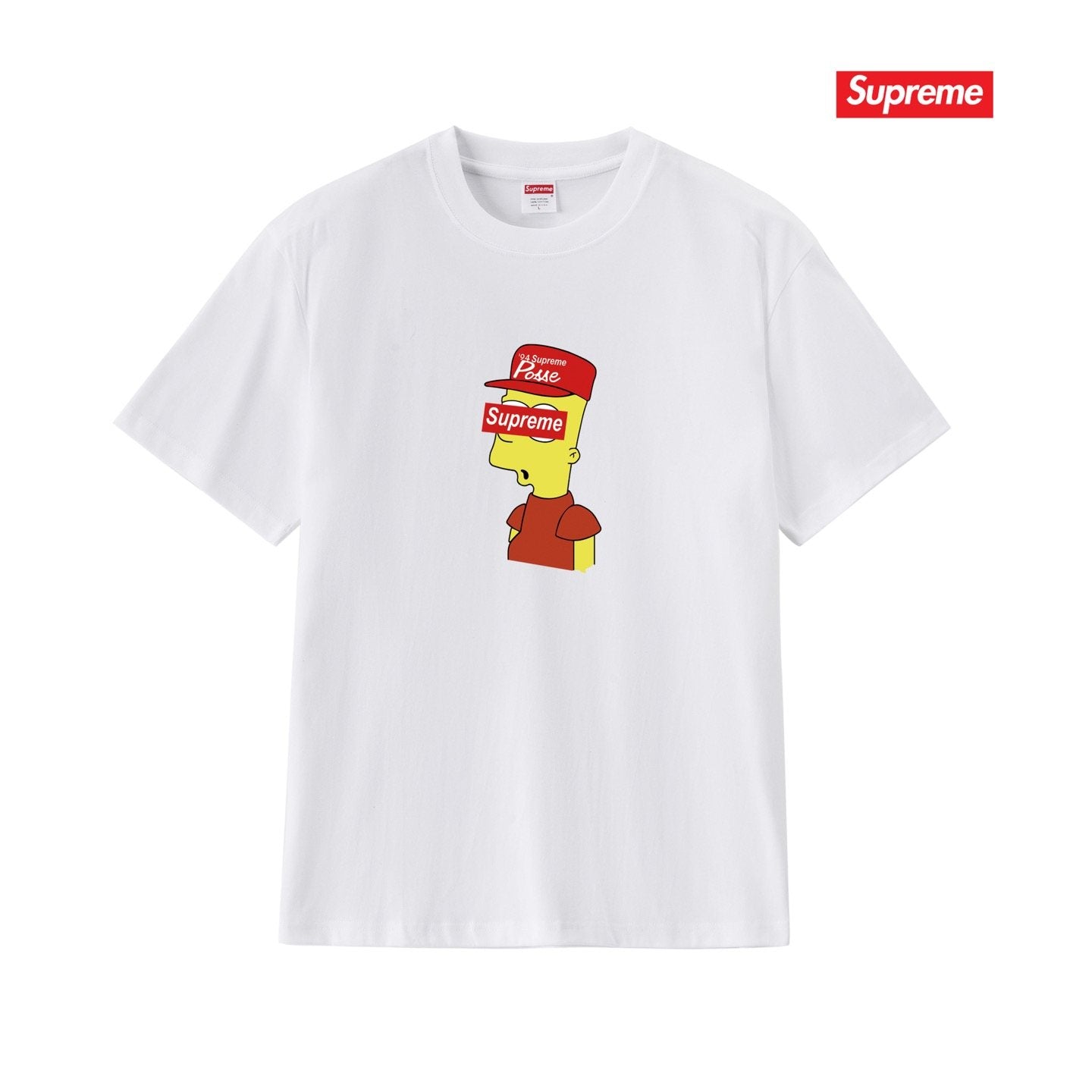 Supreme Cartoon Graphic Short-Sleeve T-Shirt — front