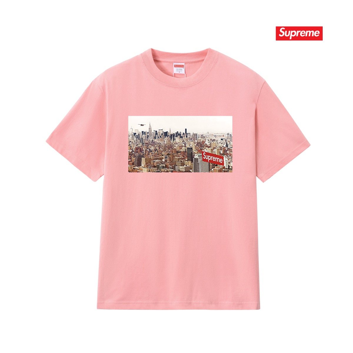 Supreme City Photo Graphic T-Shirt — front