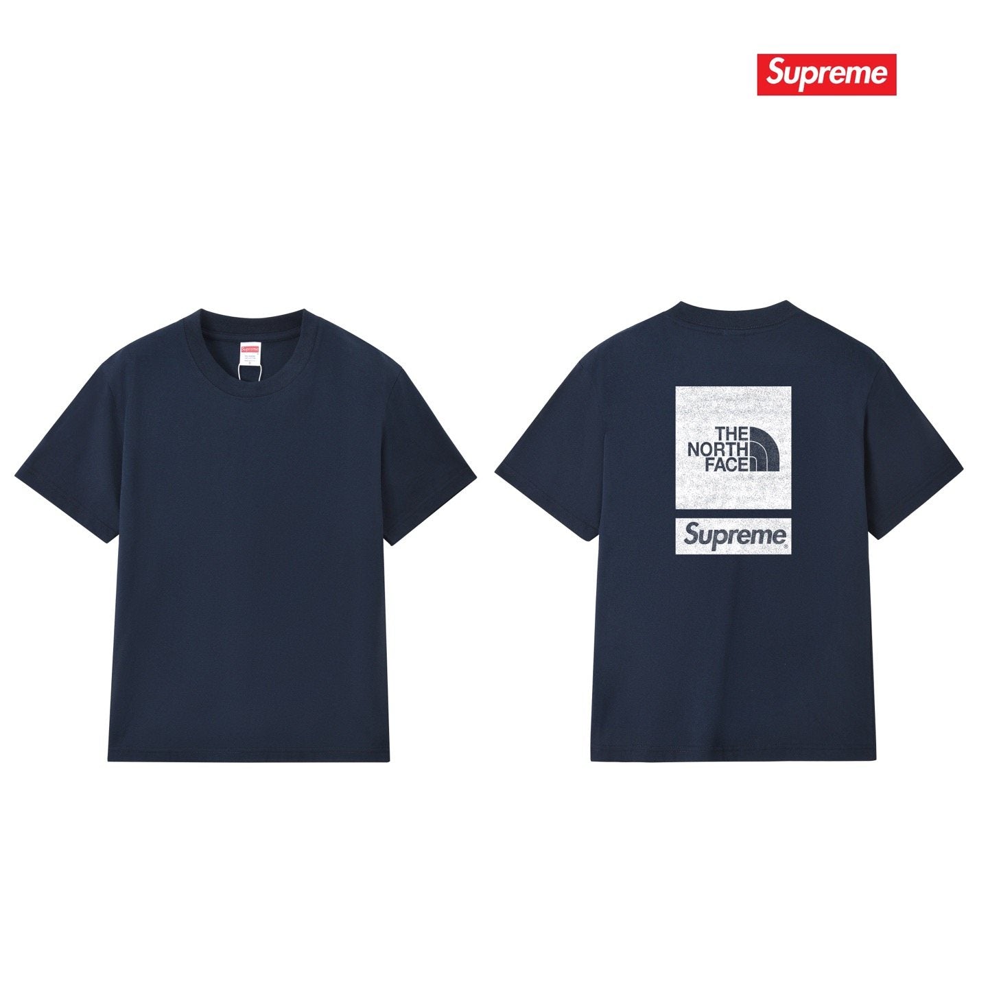 Supreme The North Face Back Logo Short-Sleeve T-Shirt — comparison