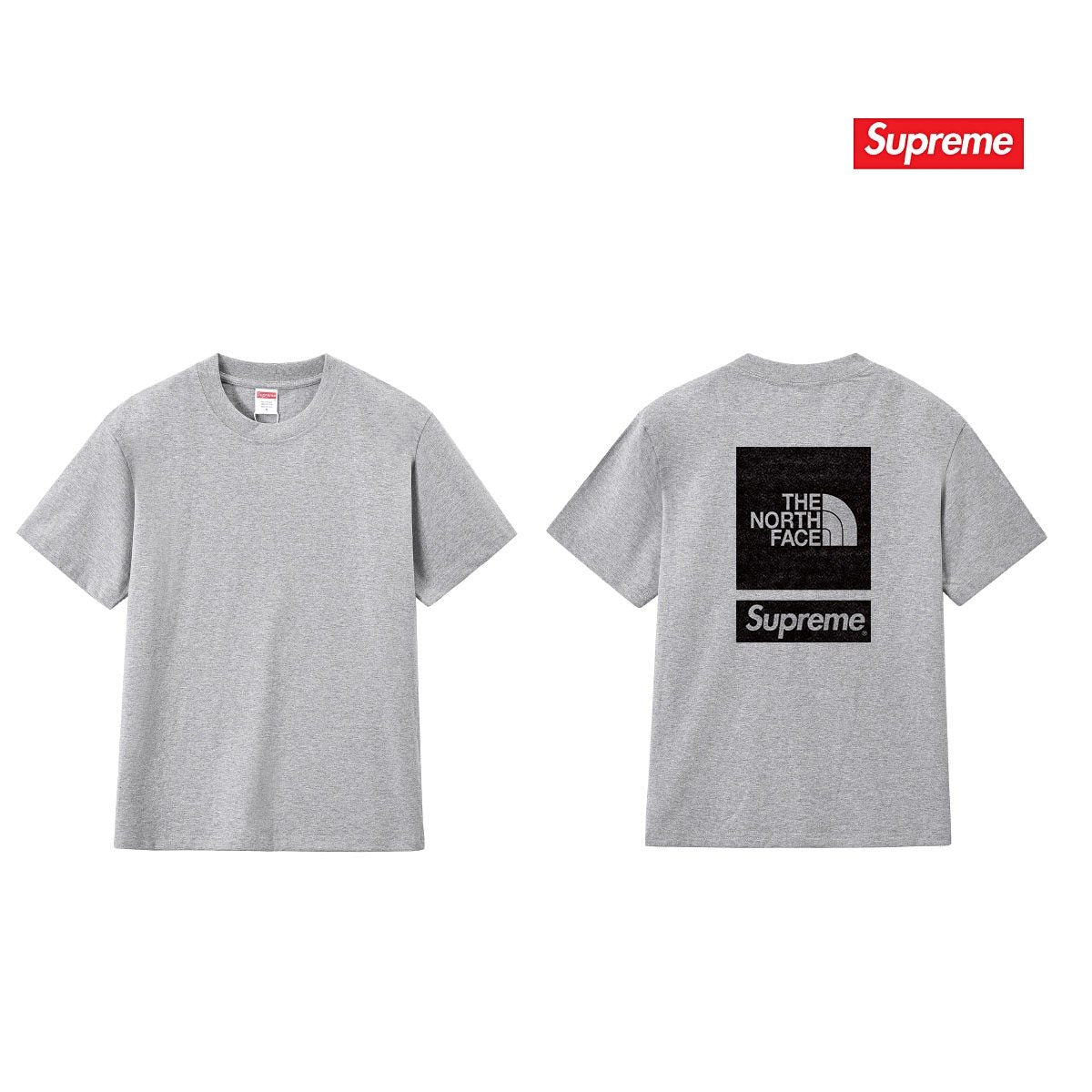 Supreme The North Face Back Logo Short-Sleeve T-Shirt — comparison