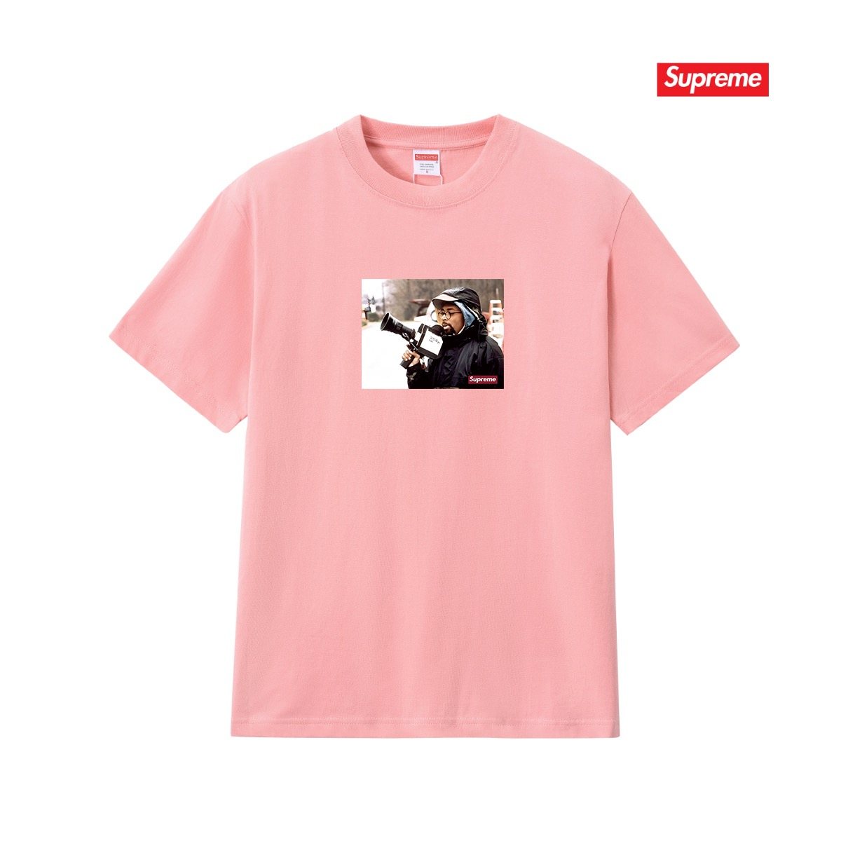 Supreme Front & Back Graphic Short-Sleeve T-Shirt — front