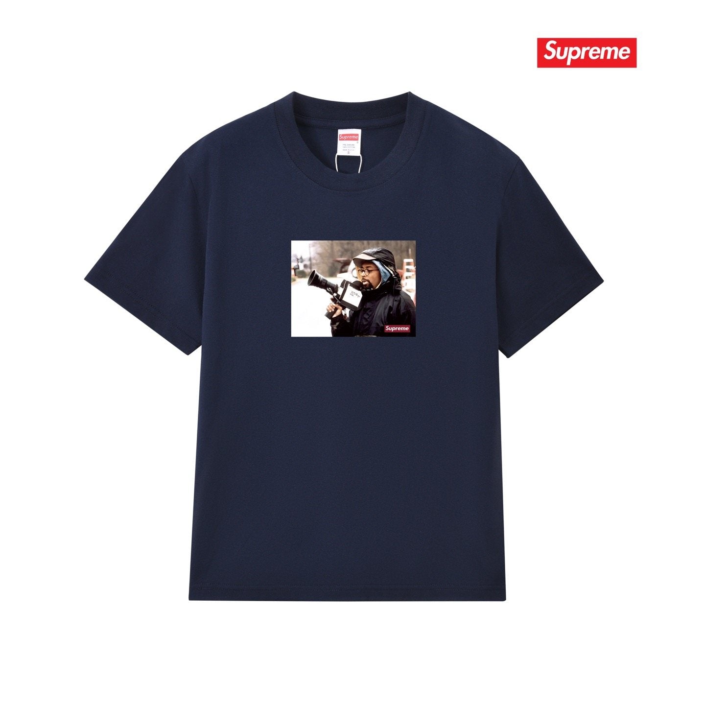 Supreme Front & Back Graphic Short-Sleeve T-Shirt — front