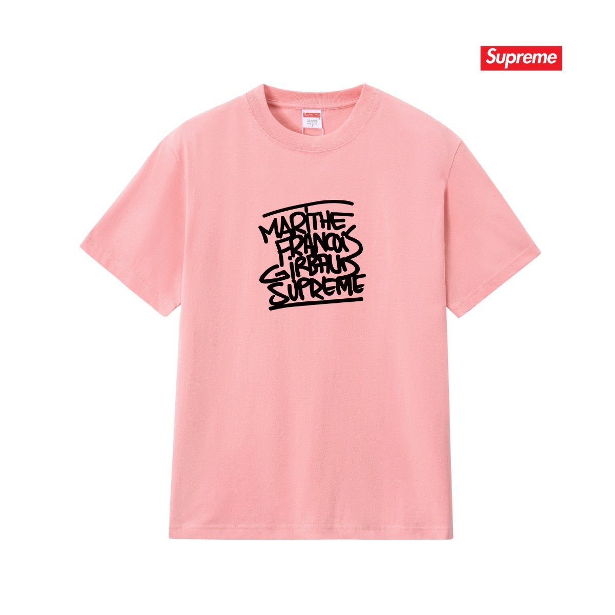 Supreme Martine Graffiti Short-Sleeve T-Shirt — front