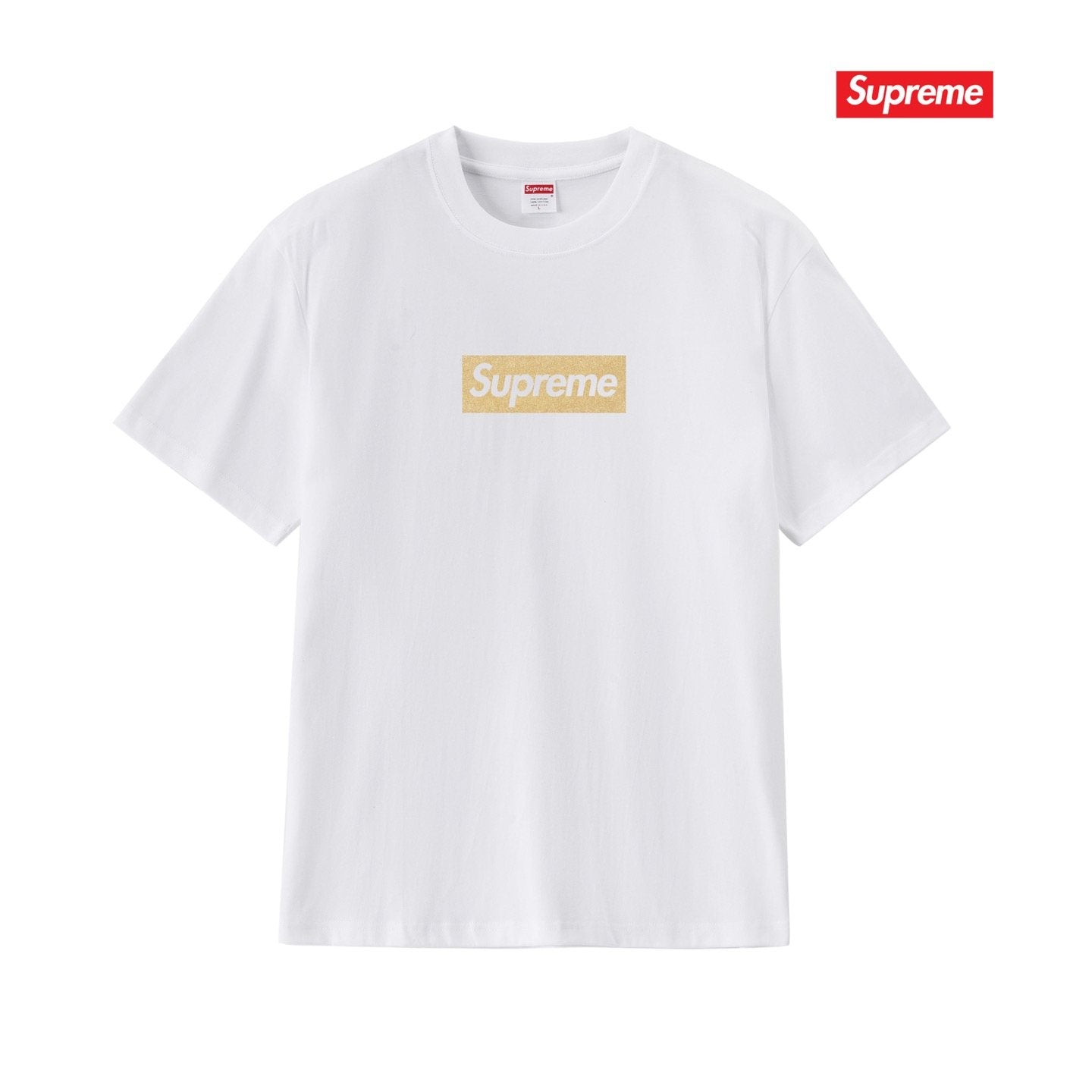 Supreme Front & Back Graphic T-Shirt — front