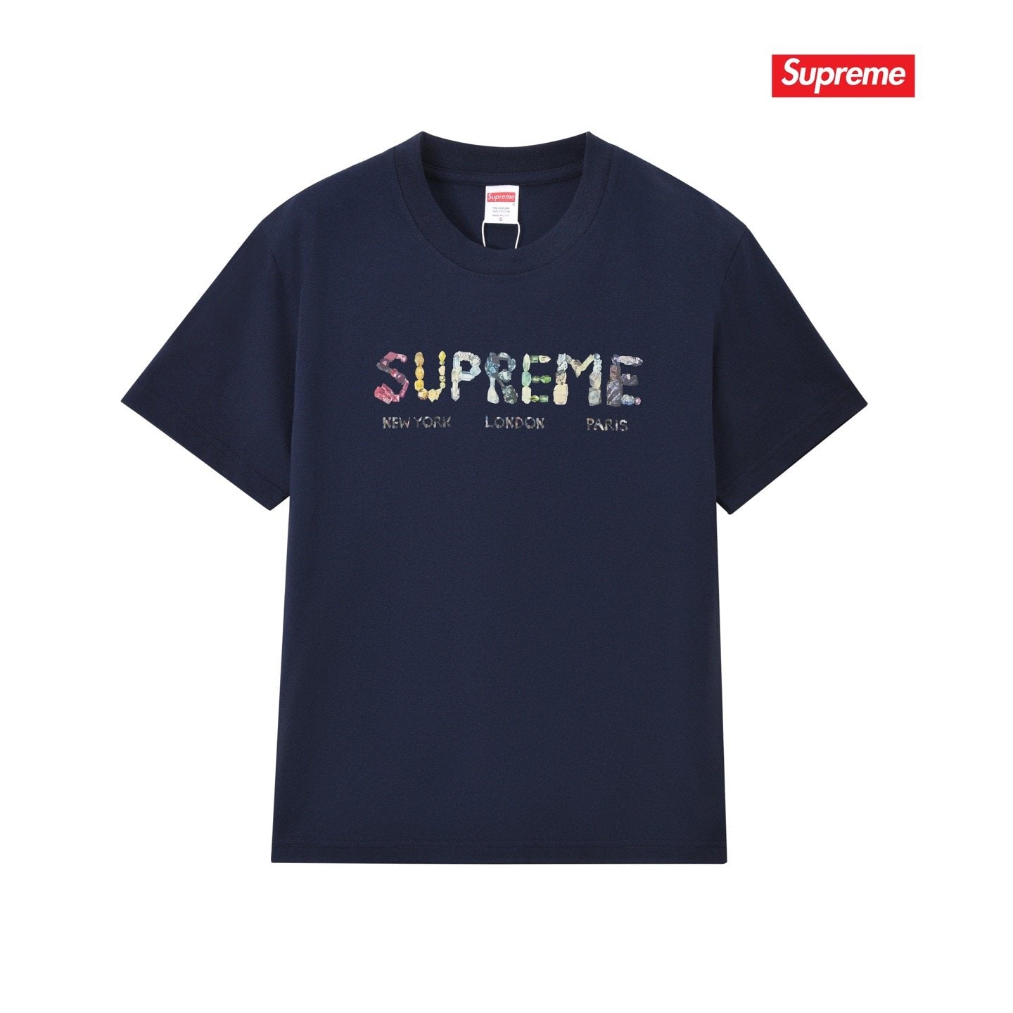 Supreme Chest Graphic Short-Sleeve T-Shirt — front