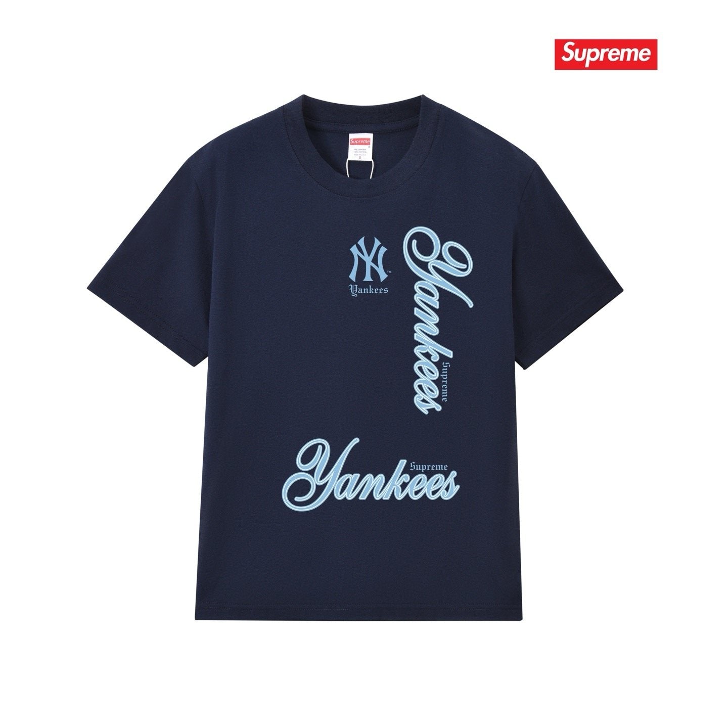 Supreme Yankees NY Graphic Short-Sleeve T-Shirt — front