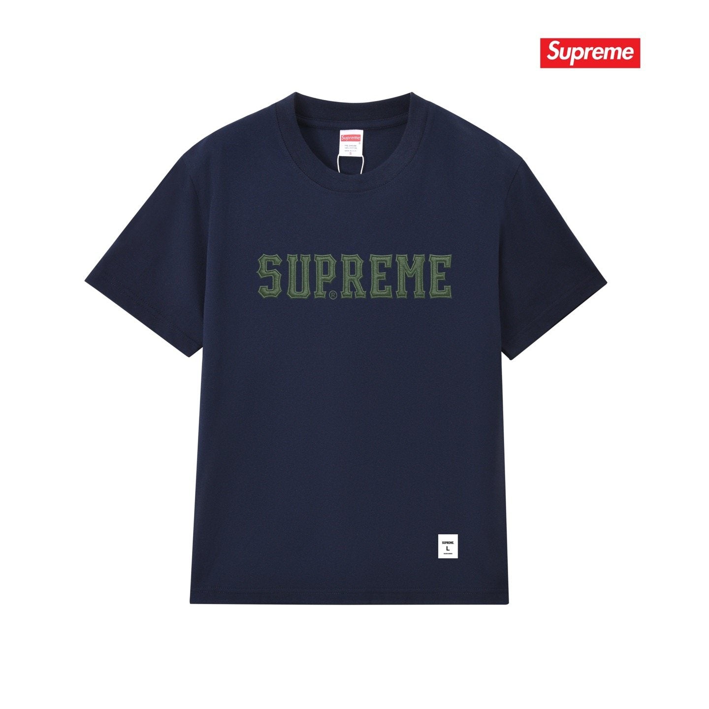 Supreme Front Graphic Short-Sleeve T-Shirt — front