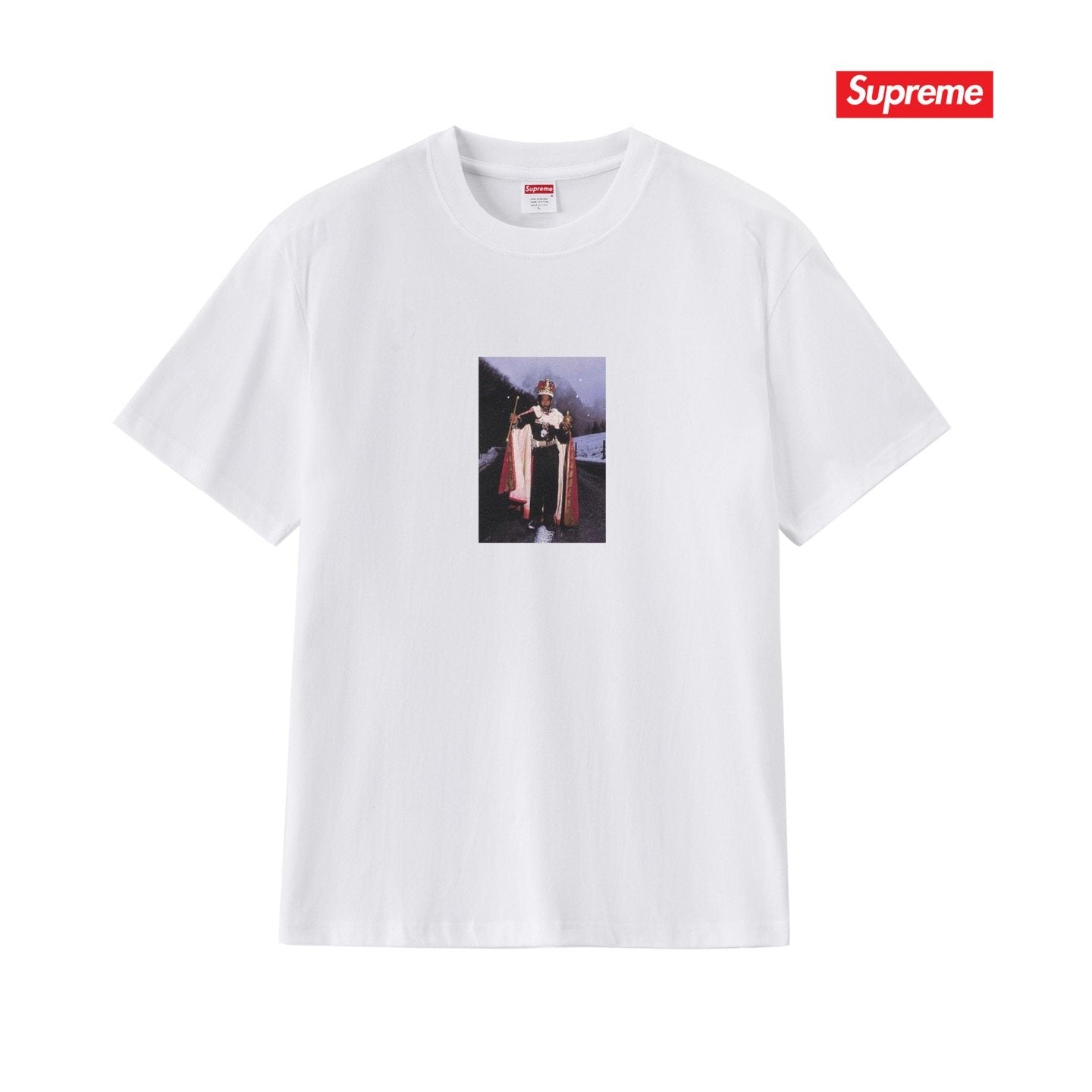 Supreme Front and Back Graphic T-Shirt — front