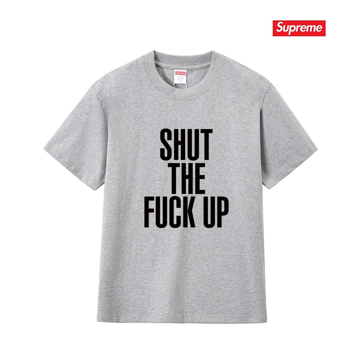 Supreme Stacked Text Graphic T-Shirt — front