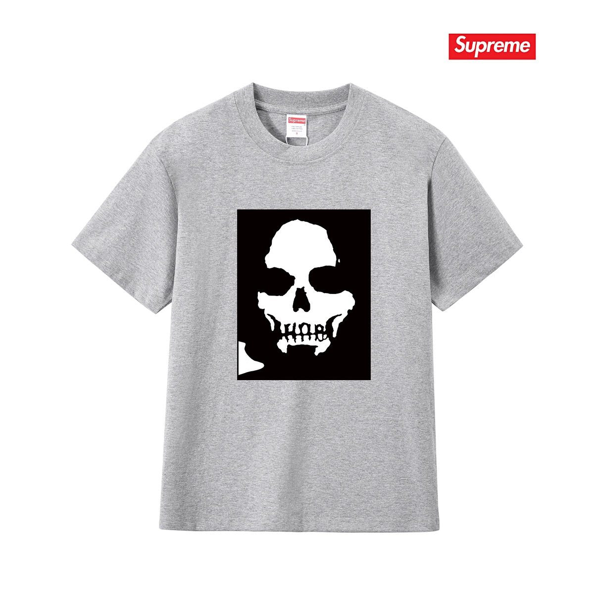 Supreme Skull Graphic Short-Sleeve T-Shirt — front