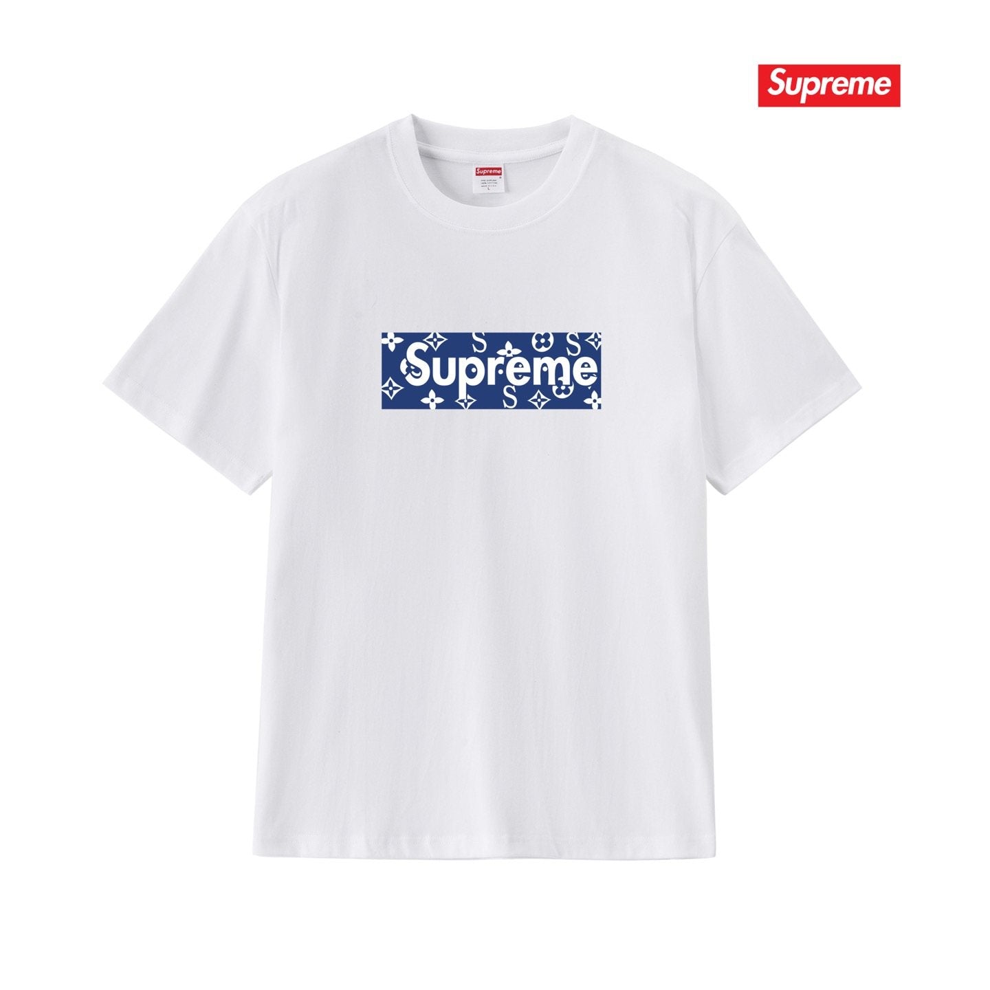 Supreme Blue Box Graphic T-Shirt — front