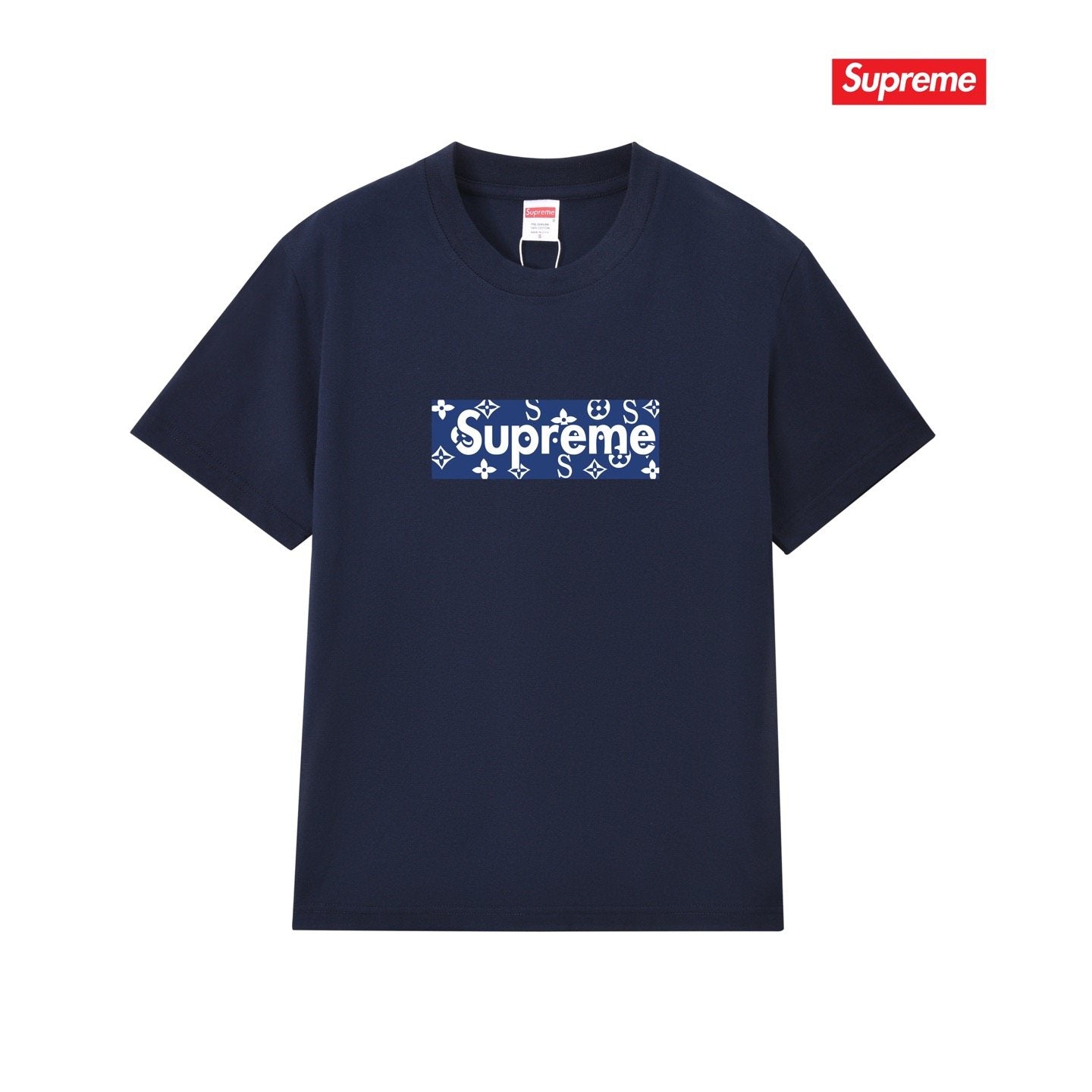 Supreme Blue Box Graphic T-Shirt — front