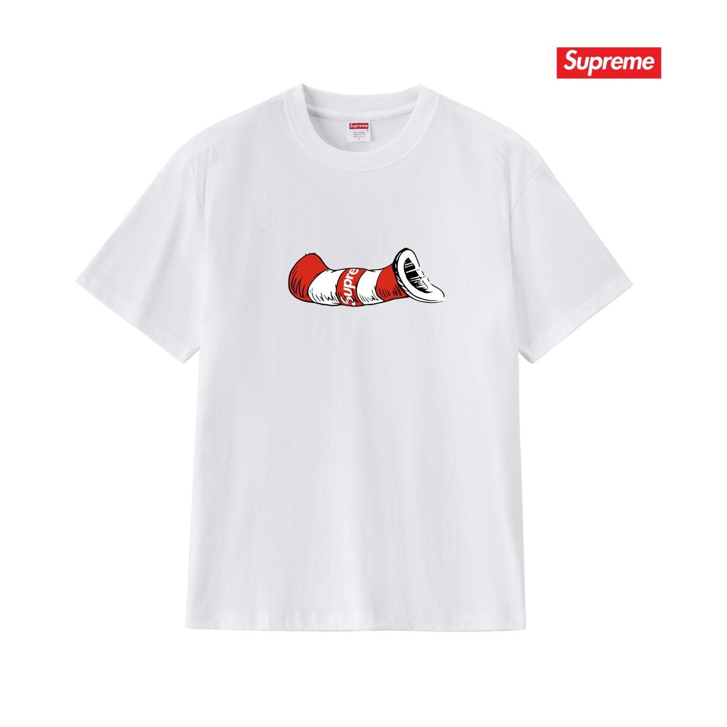 Supreme Center Graphic Short-Sleeve T-Shirt — front