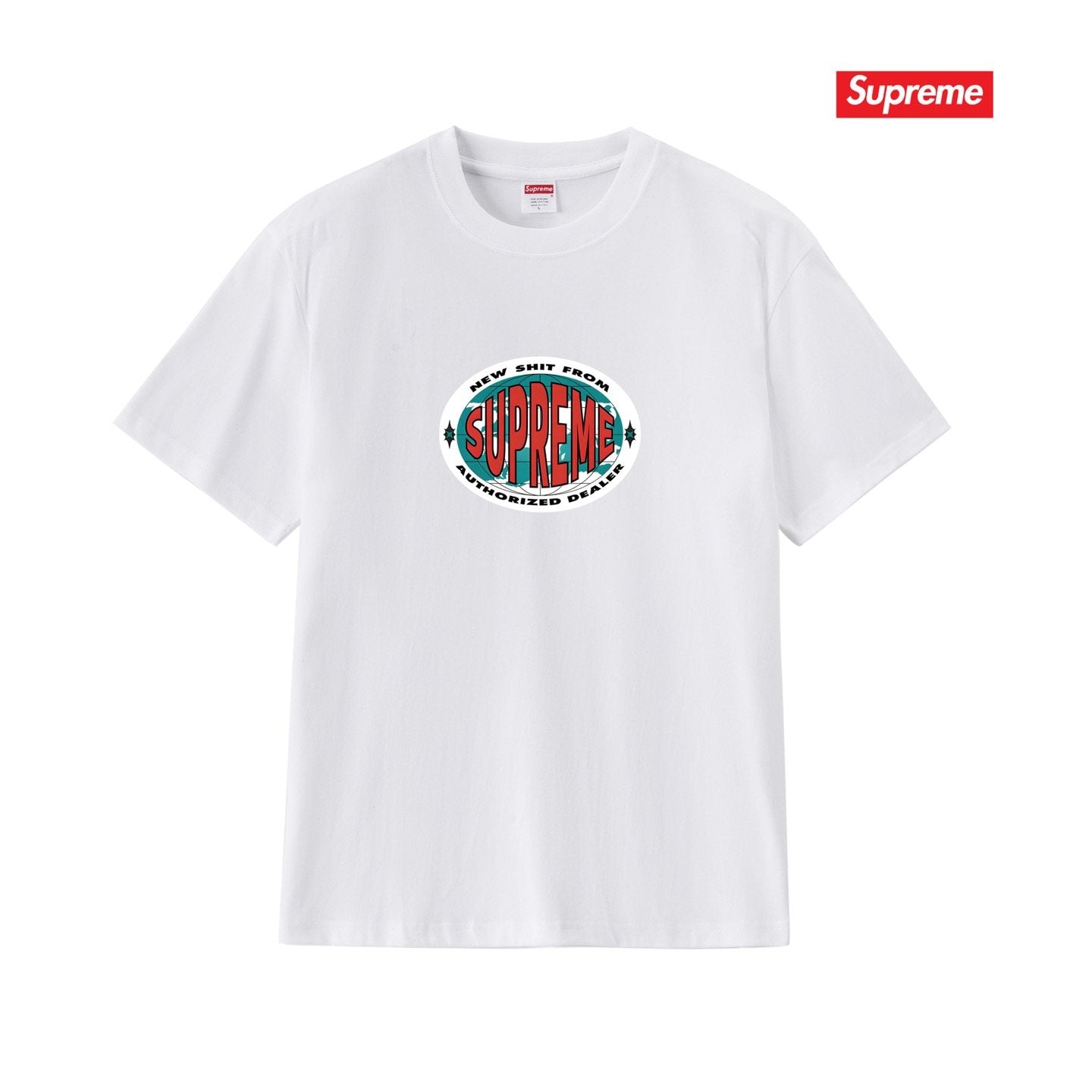 Supreme Front and Back Graphic T-Shirt — front