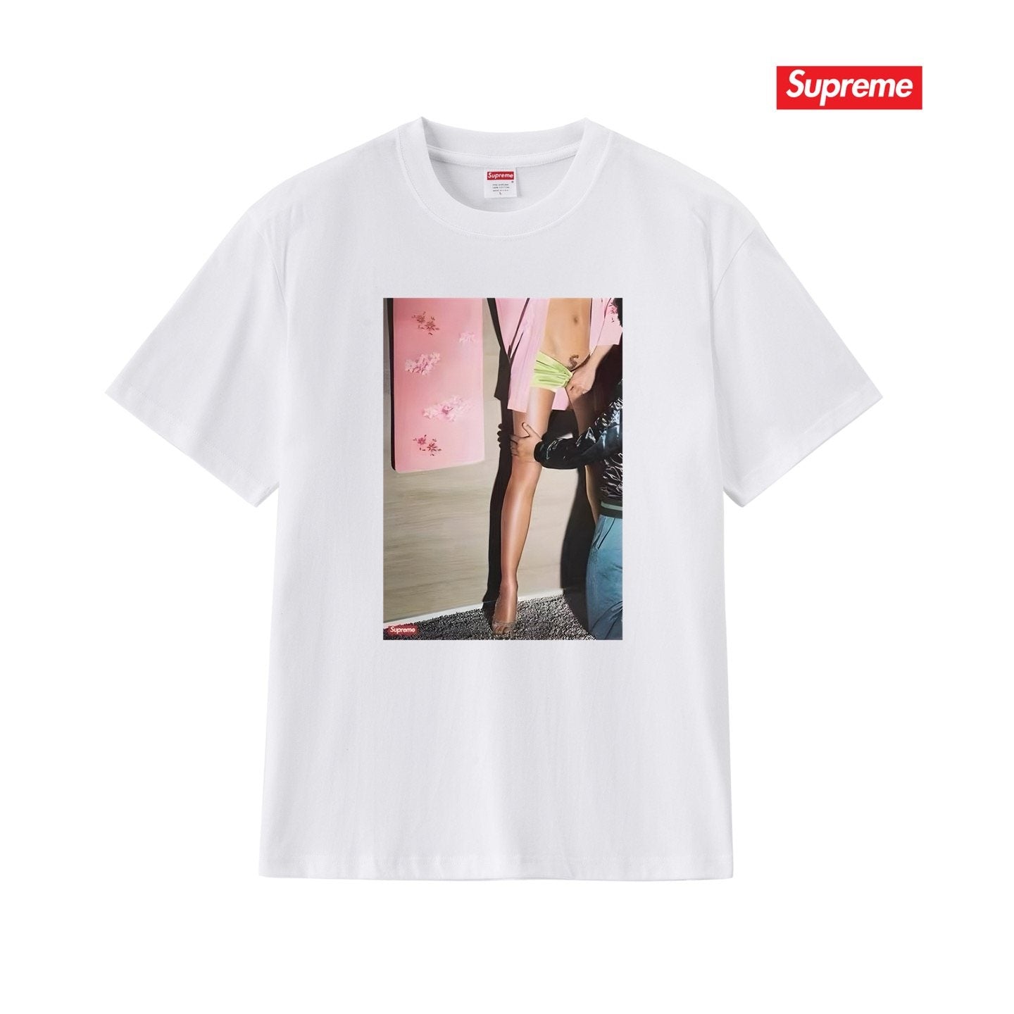 Supreme Photo Graphic Short-Sleeve T-Shirt — front