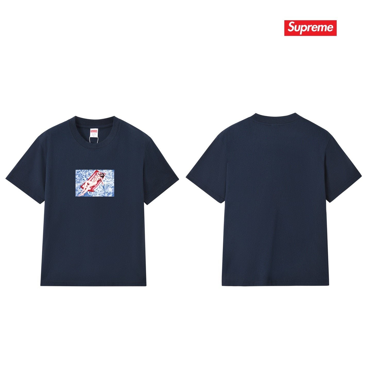 Supreme Rectangular Graphic T-Shirt — back
