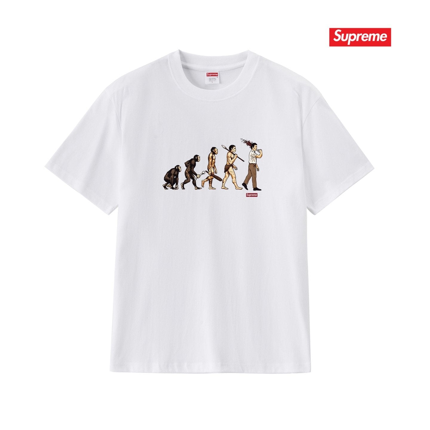 Supreme Evolution Graphic Short-Sleeve T-Shirt — front
