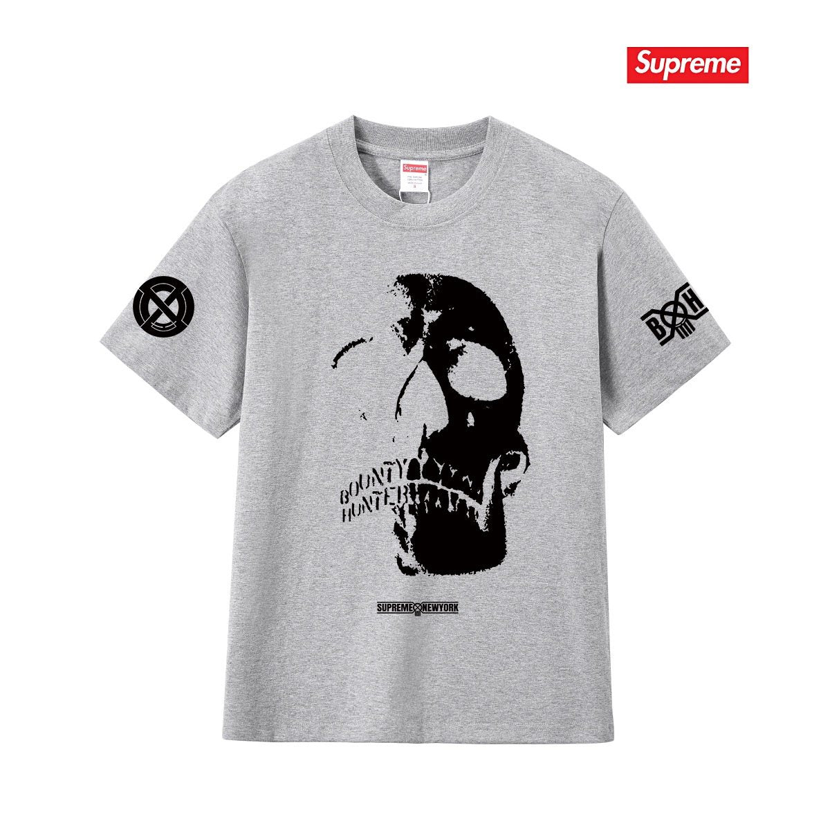 Supreme Skull Graphic Short-Sleeve T-Shirt — front