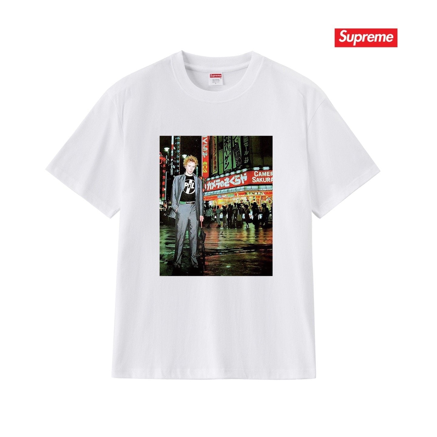 Supreme Live in Tokyo Photo Graphic T-Shirt — front